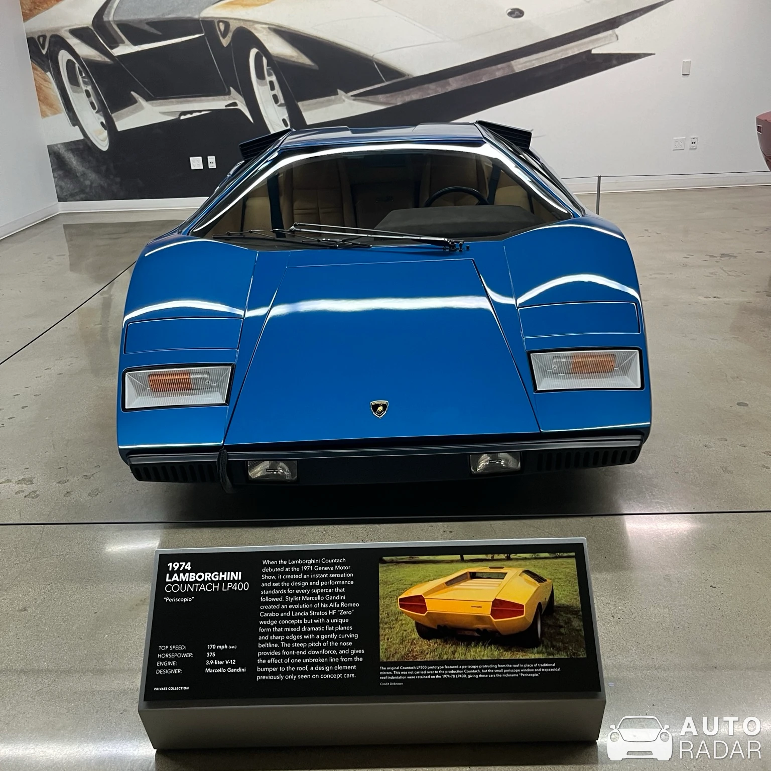 Lamborghini Countach LP400 spotted in Los Angeles