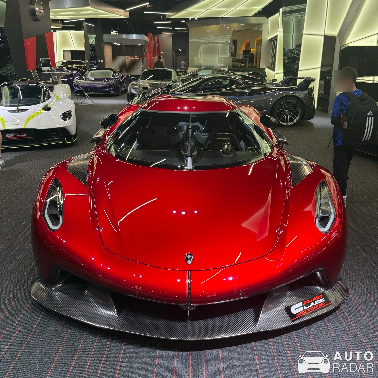Koenigsegg Jesko Absolut spotted in Dubai, United Arab Emirates