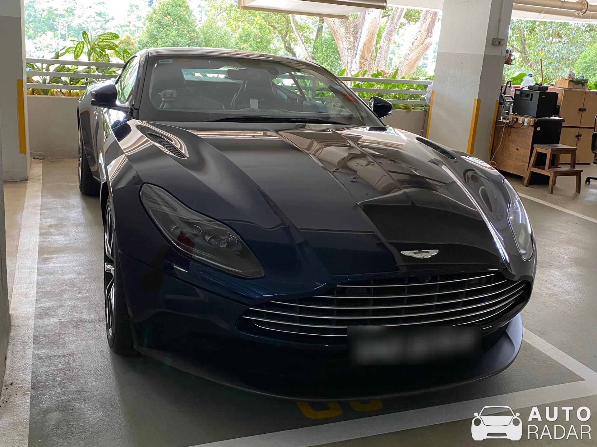 Aston Martin DB11 spotted in Singapore, Singapore