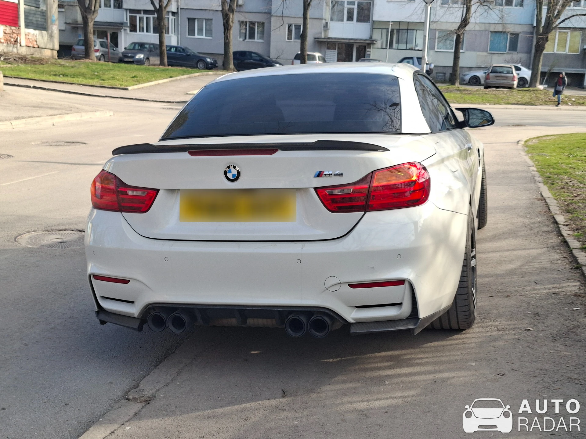 BMW M4 F83 Convertible spotted in Ruse