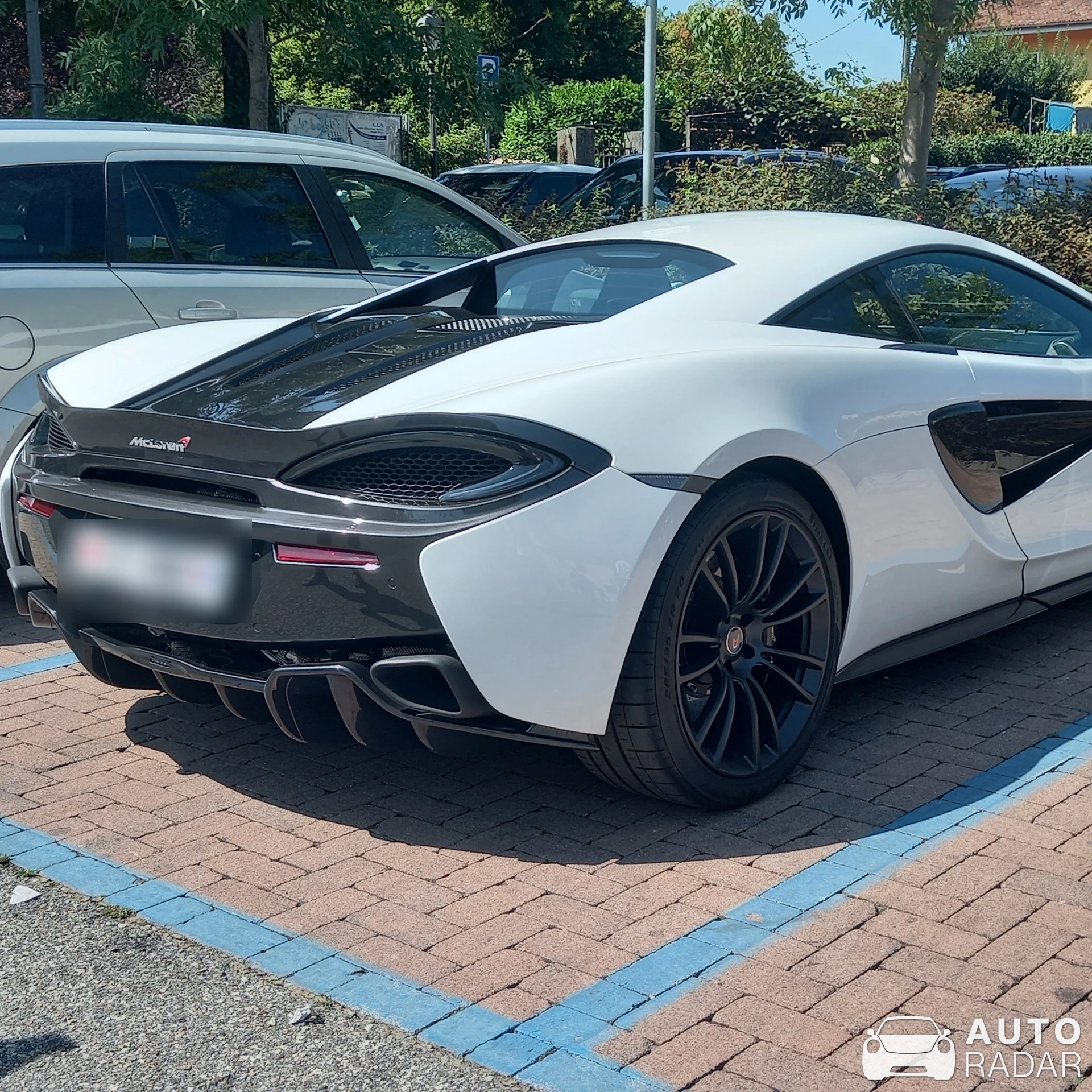 McLaren 570GT spotted in Borghetto, Italy