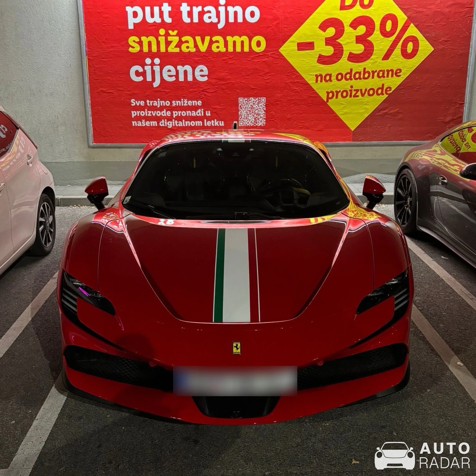 Ferrari SF90 Stradale spotted in Zagreb, Croatia