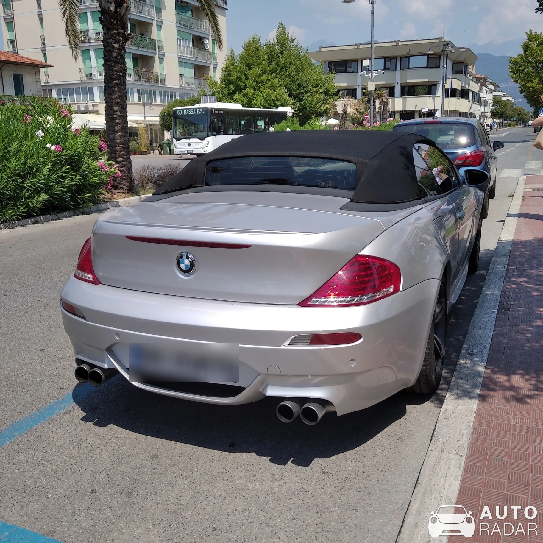 BMW M6 E64 Cabriolet spotted in Marina di Massa, Italia