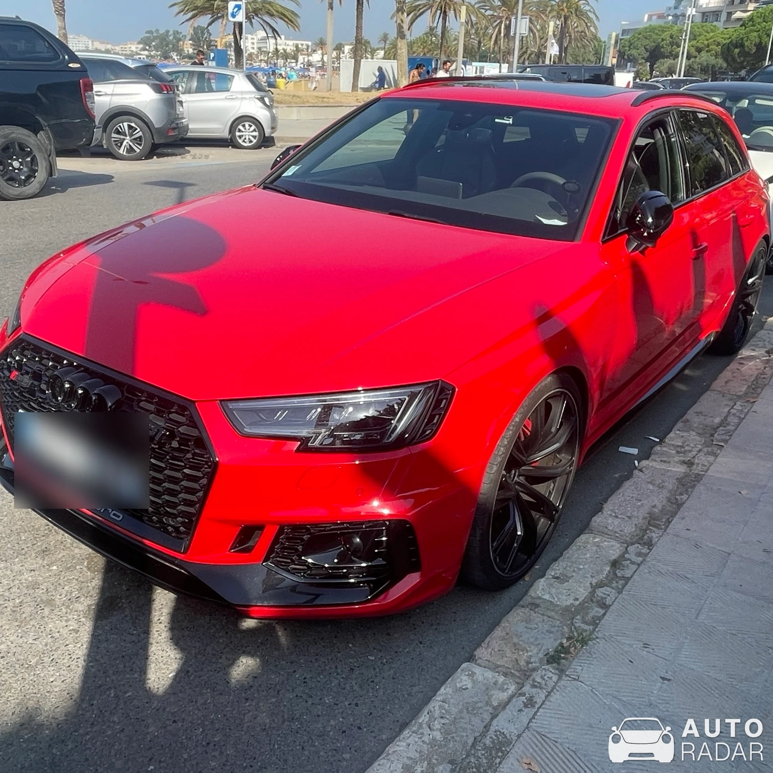 Audi ABT RS4 Plus Avant B9 spotted in Roses, Espanya