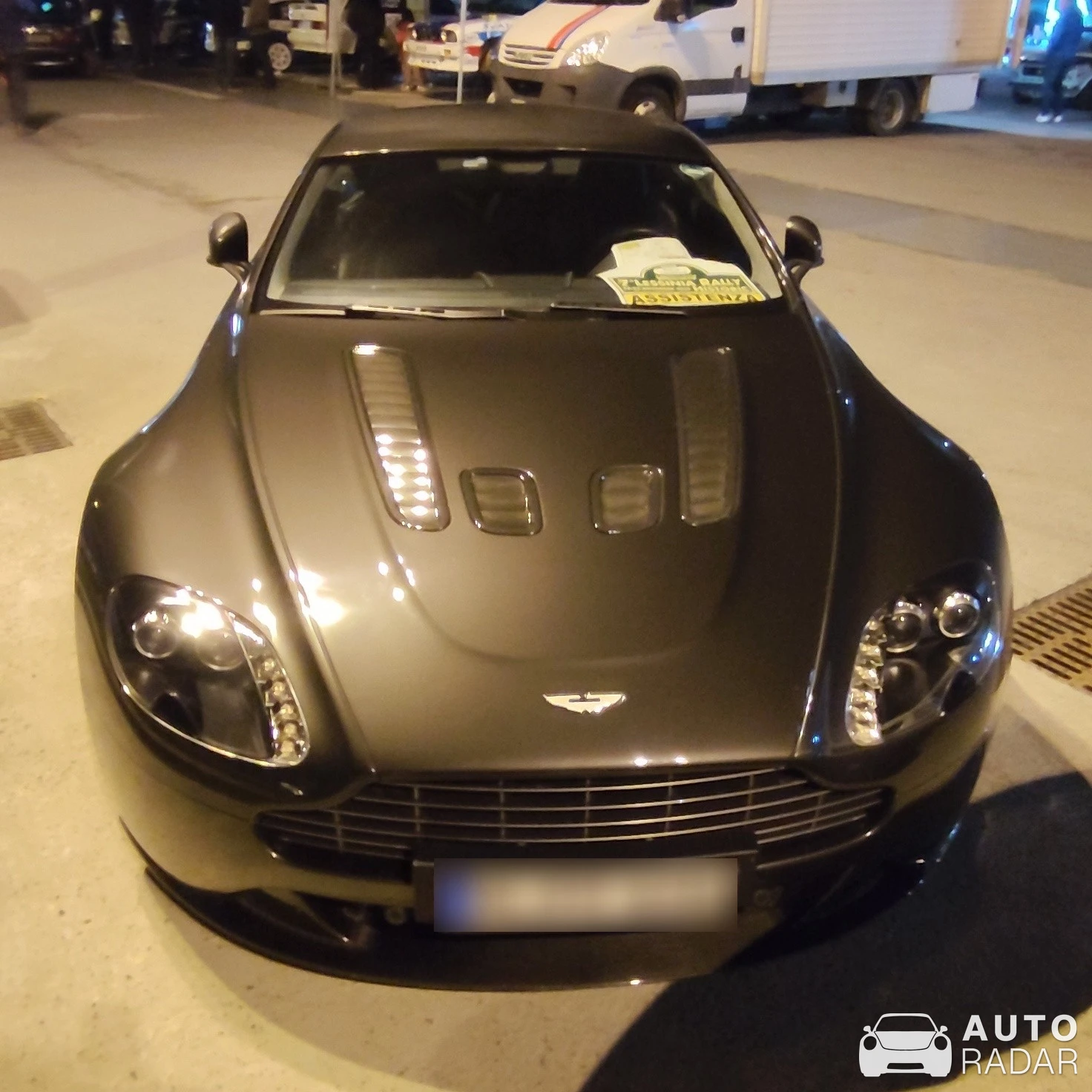 Aston Martin V12 Vantage S Roadster spotted in Grezzana