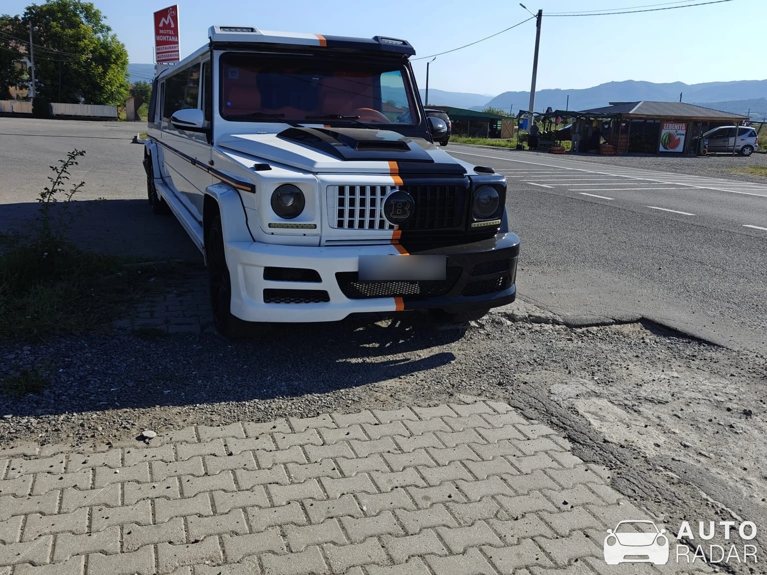 Mercedes-AMG Brabus G B40-700 W463 spotted in Cluj-Napoca, Romania