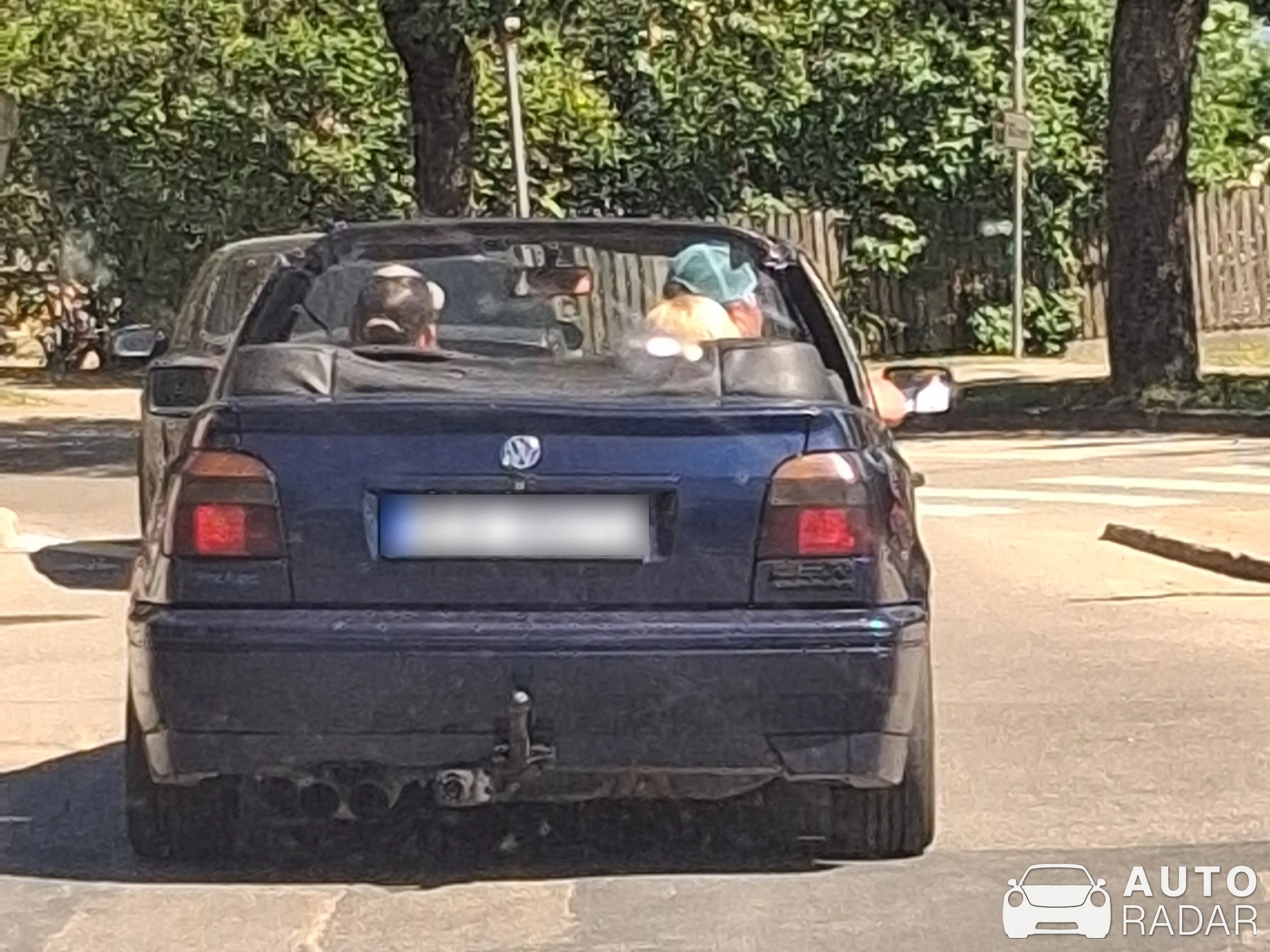 Volkswagen Golf Cabriolet MkII spotted in Cēsis