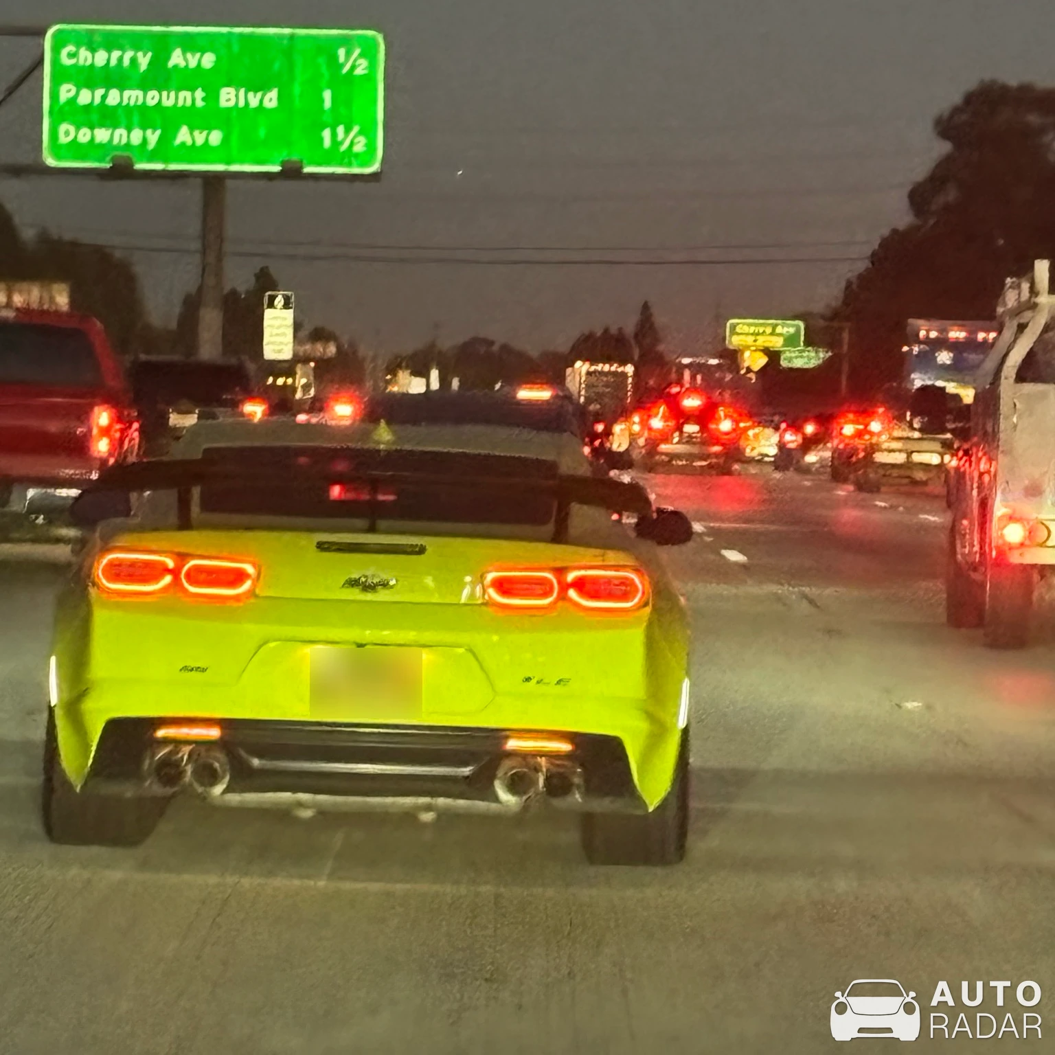 Chevrolet Camaro ZL1 1LE spotted in Long Beach, United States