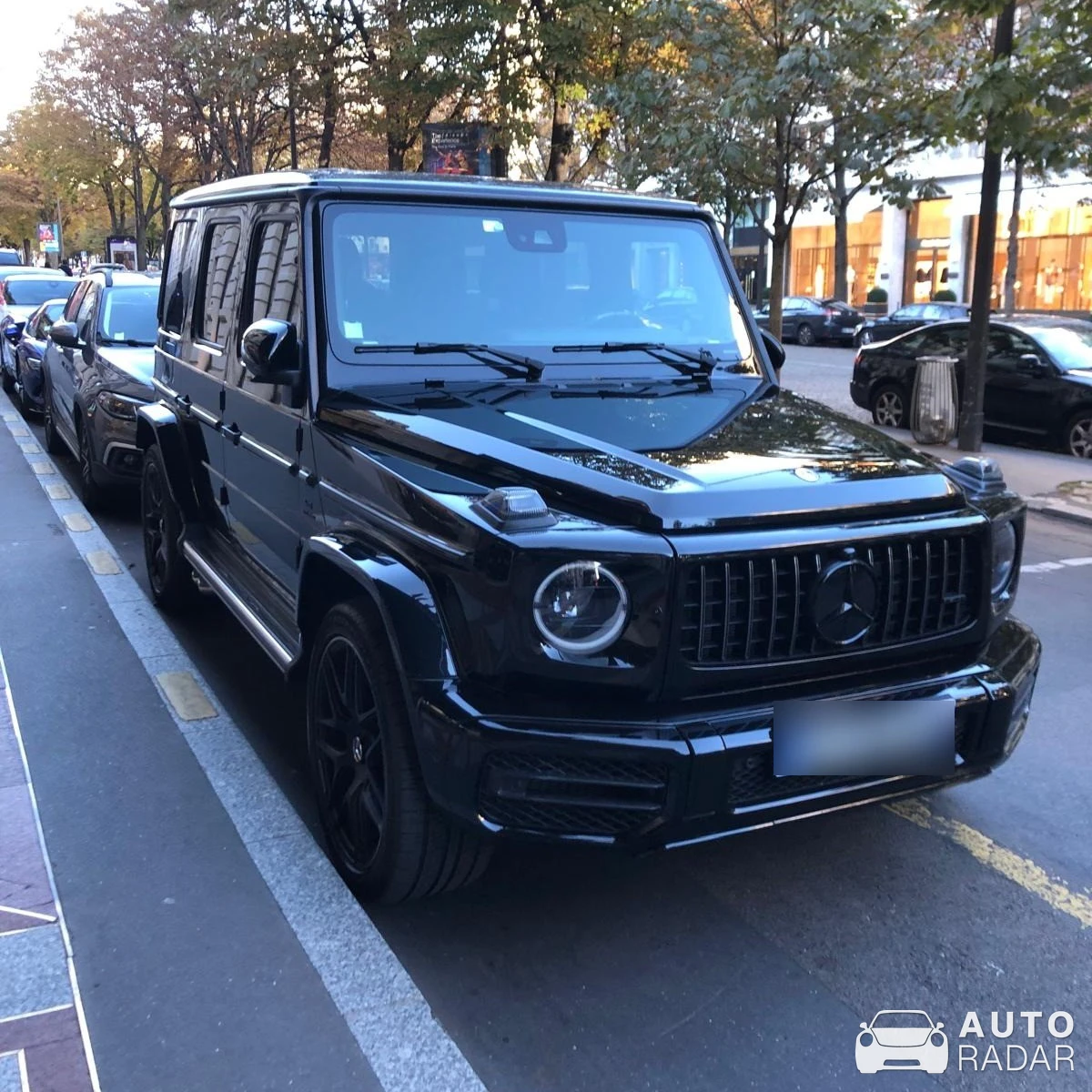 Mercedes-AMG G 63 W463 2018 spotted in Paris, France
