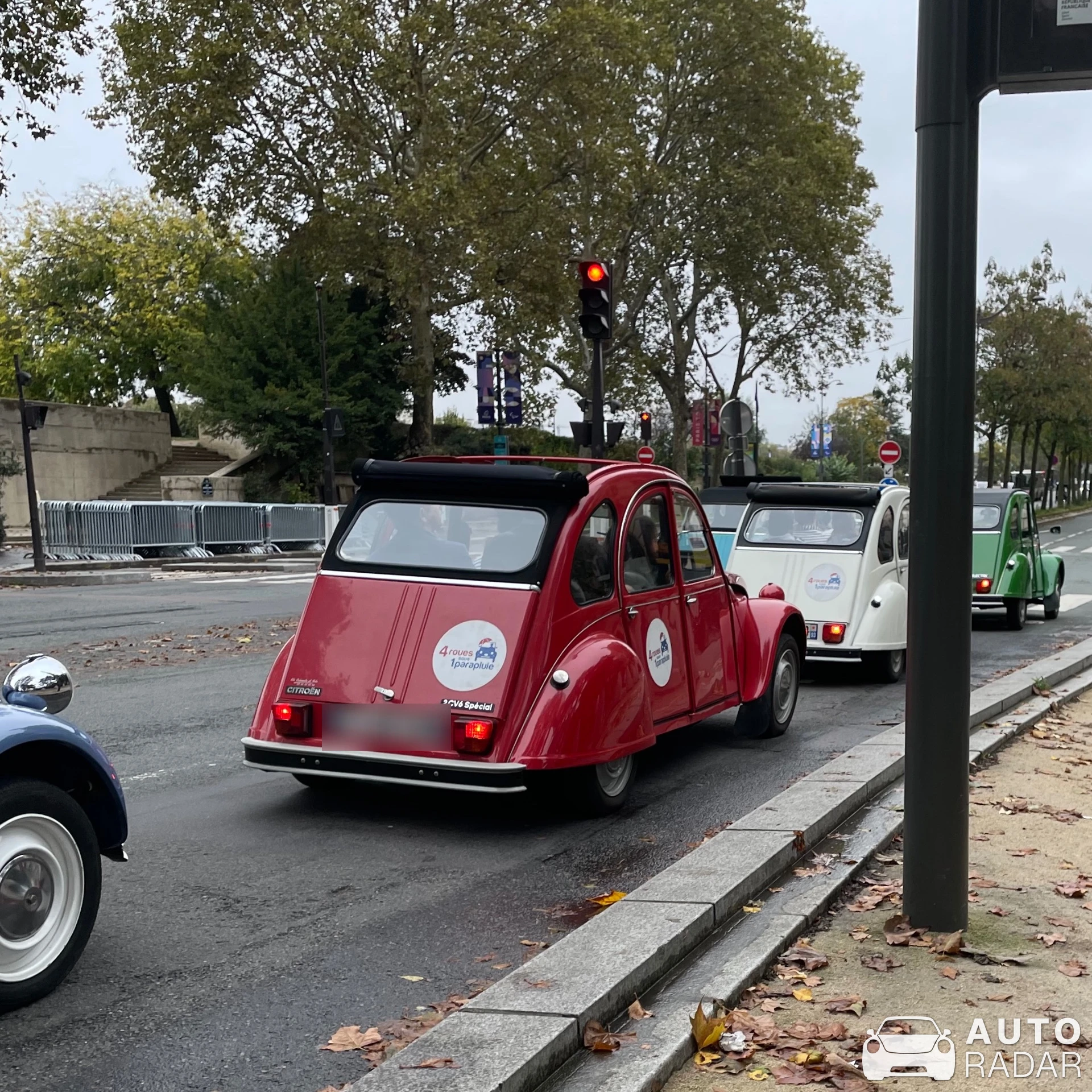 Citroën 2CV spotted in Paris, Frankrike