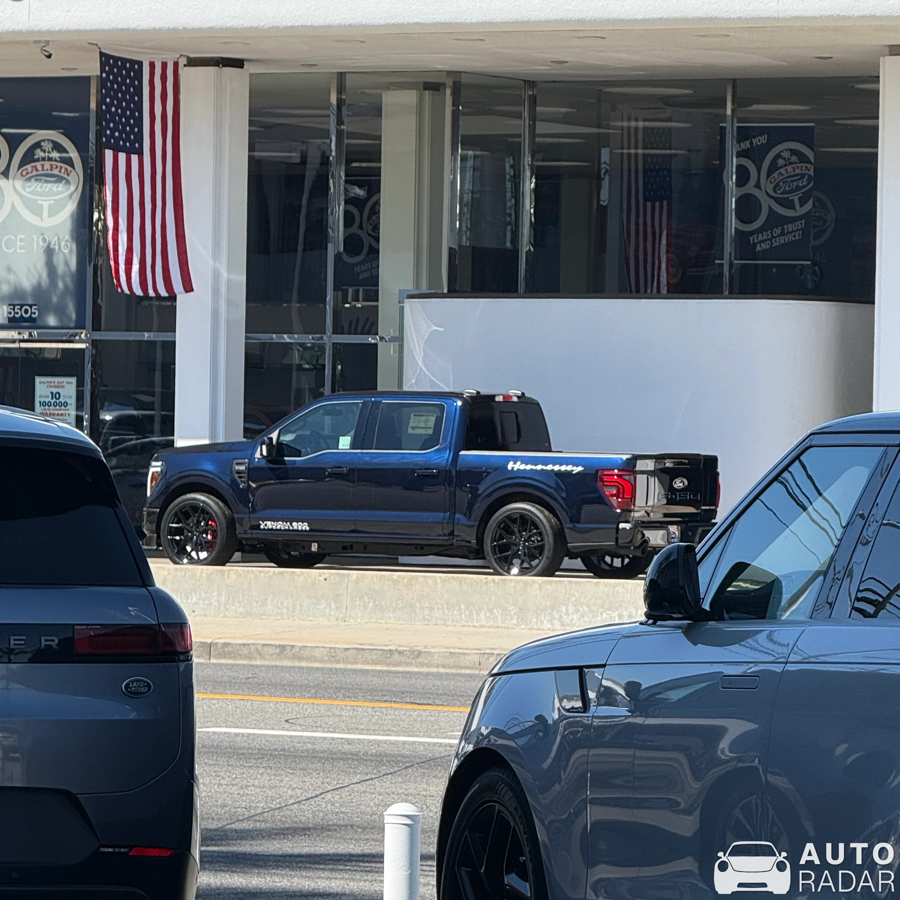 Ford F-150 Hennessey Venom 800  spotted in Los Angeles