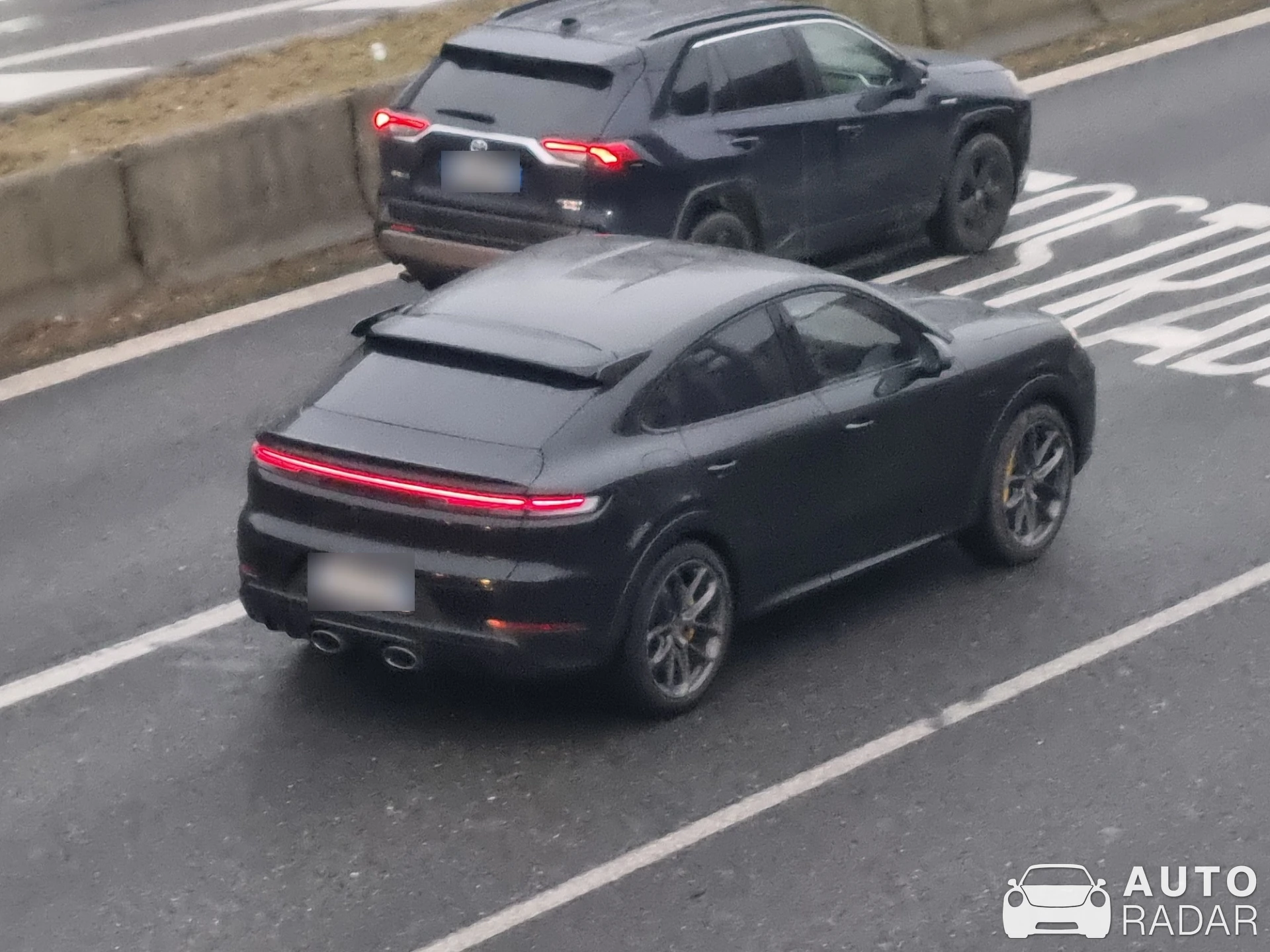 Porsche Cayenne Coupé Turbo S E-Hybrid spotted in Milano, Italy