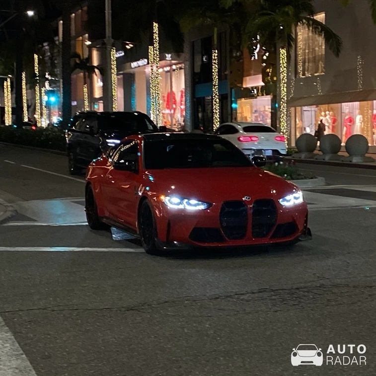 BMW M4 G82 Coupé spotted in Beverly Hills, United States