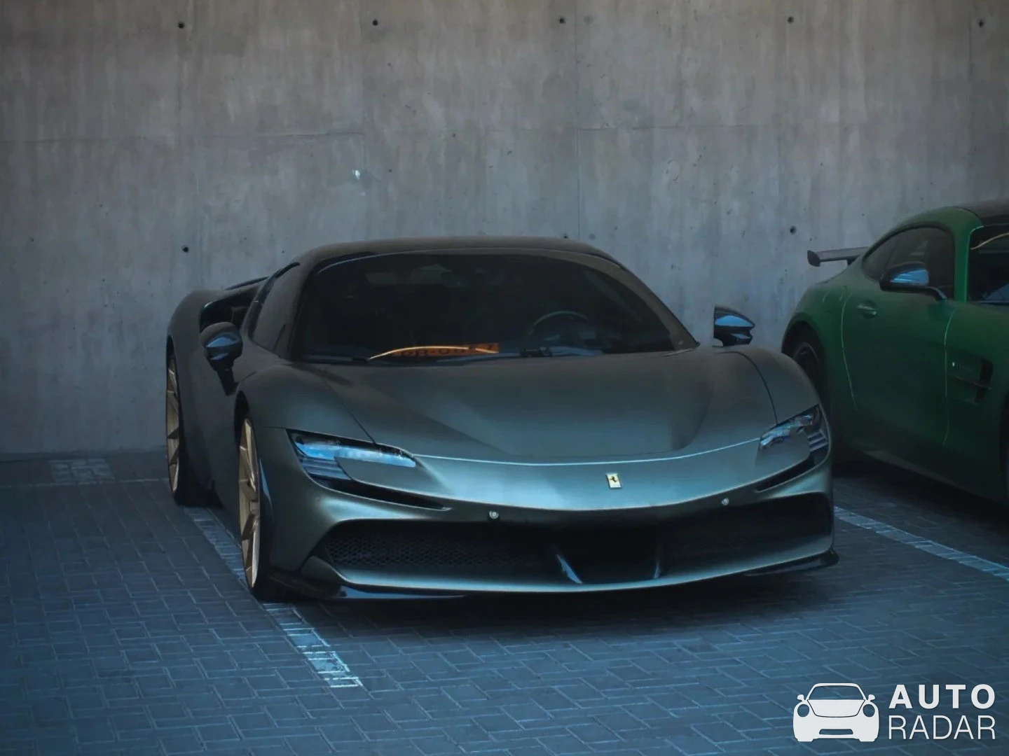 Ferrari SF90 Stradale spotted in Lo Barnechea, Chile