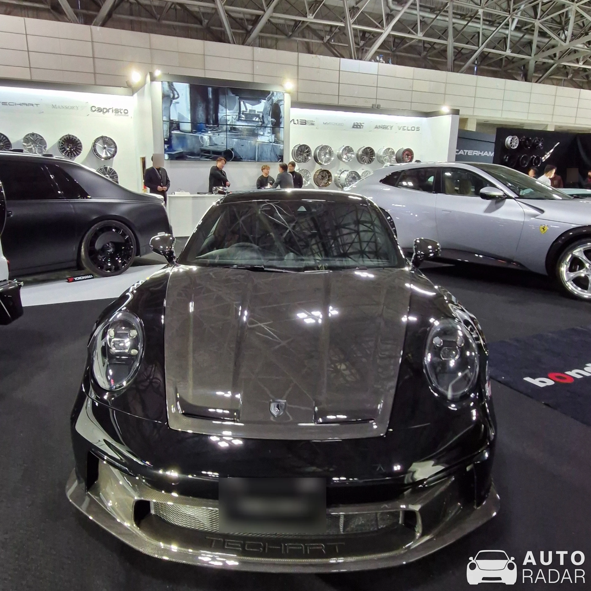 Porsche TechArt 992 GTstreet R spotted in Taito City, Japan