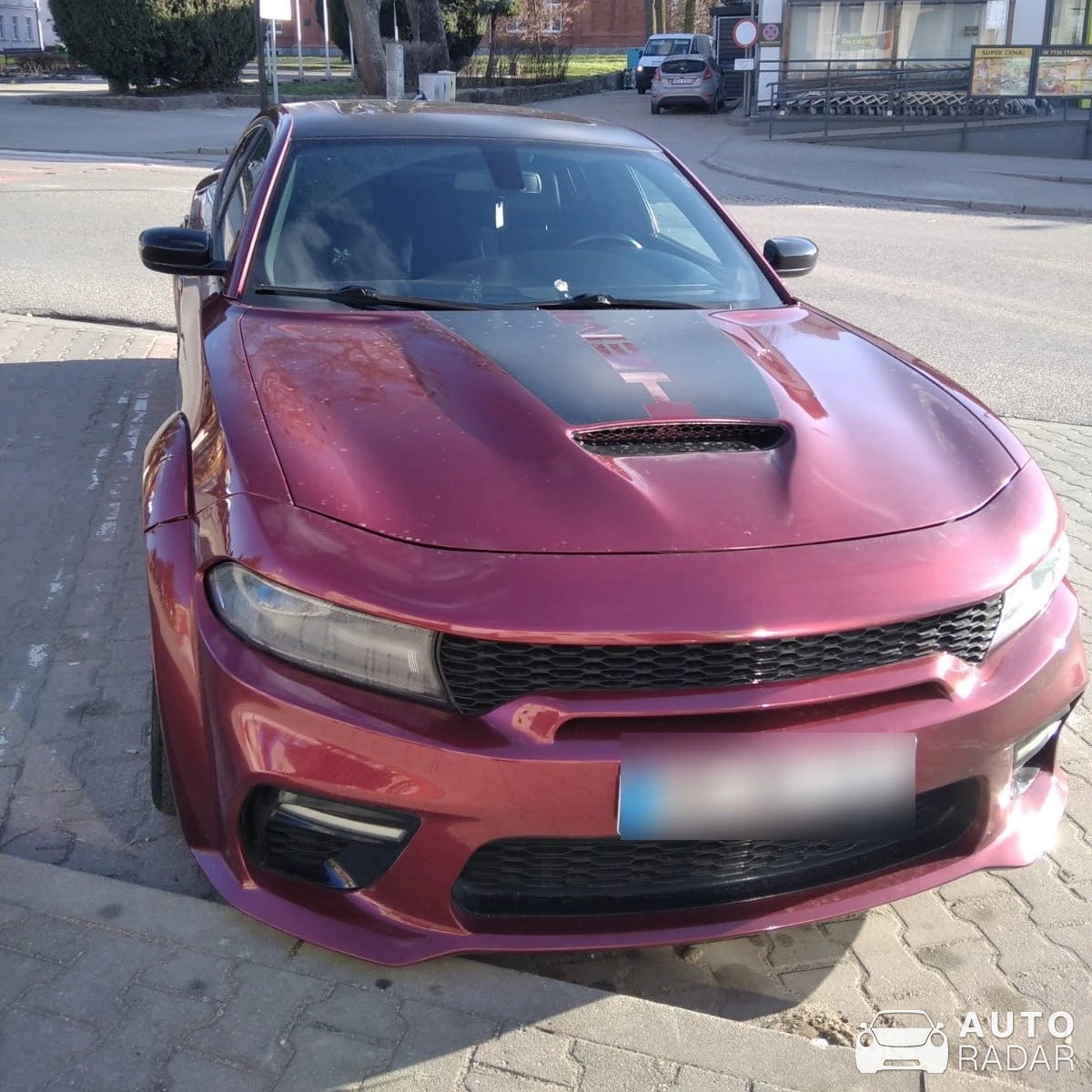 Dodge Charger SRT Hellcat Widebody spotted in Bartoszyce