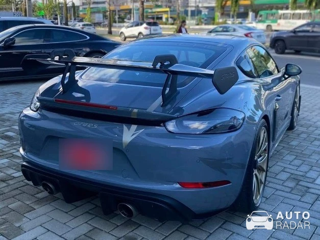 Porsche 718 Boxster GTS spotted in Andorinha, Brasil