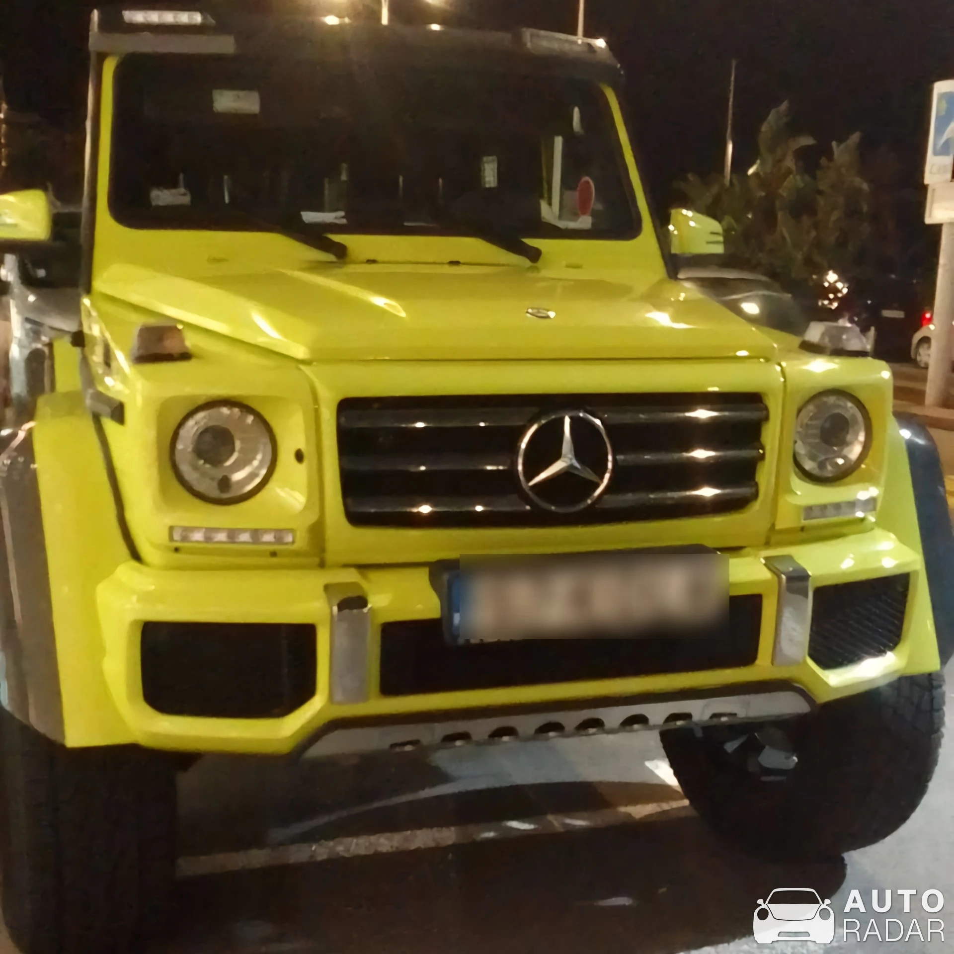 Mercedes-Benz G 500 4X4² spotted in Cannes, France
