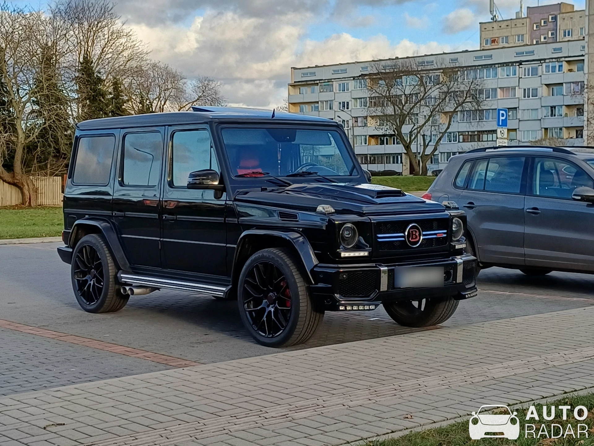 Mercedes-Benz Brabus G 600 spotted in Liepāja