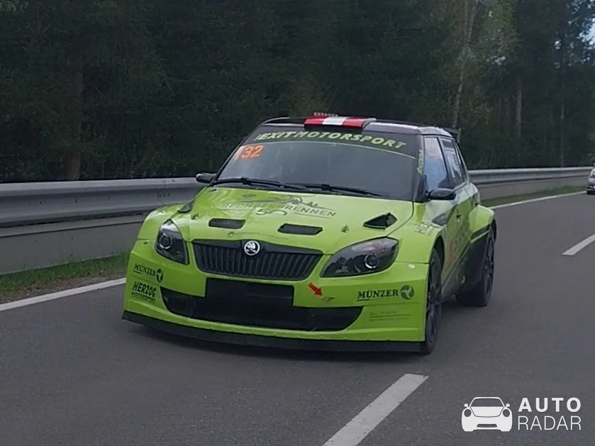 Škoda Fabia RS Rally2 spotted in Semriach, Austria