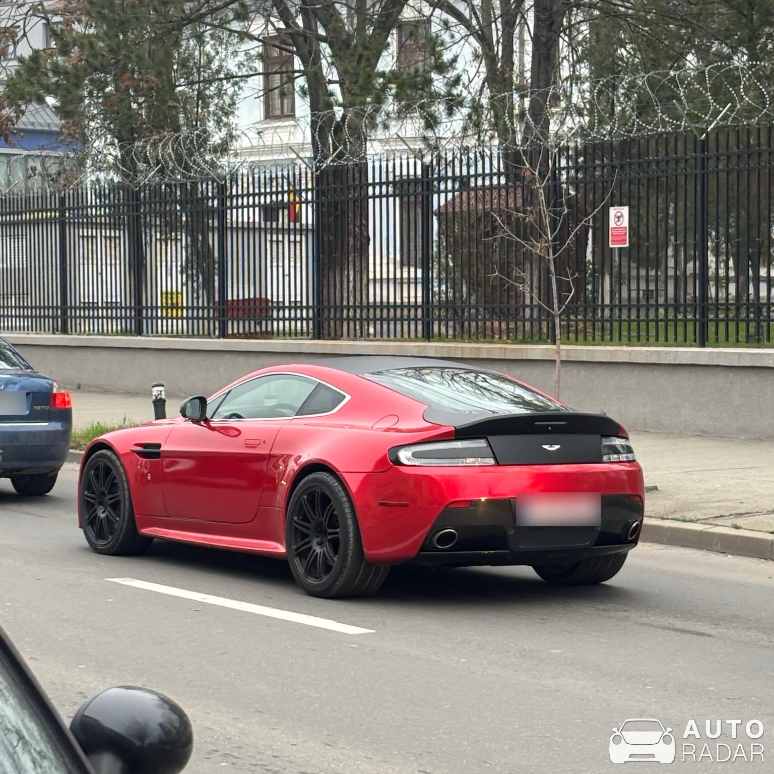Aston Martin V8 Vantage S spotted in Craiova