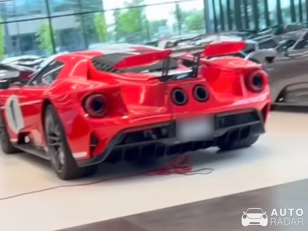 Ford GT Alan Mann Heritage Edition spotted in Kirkland