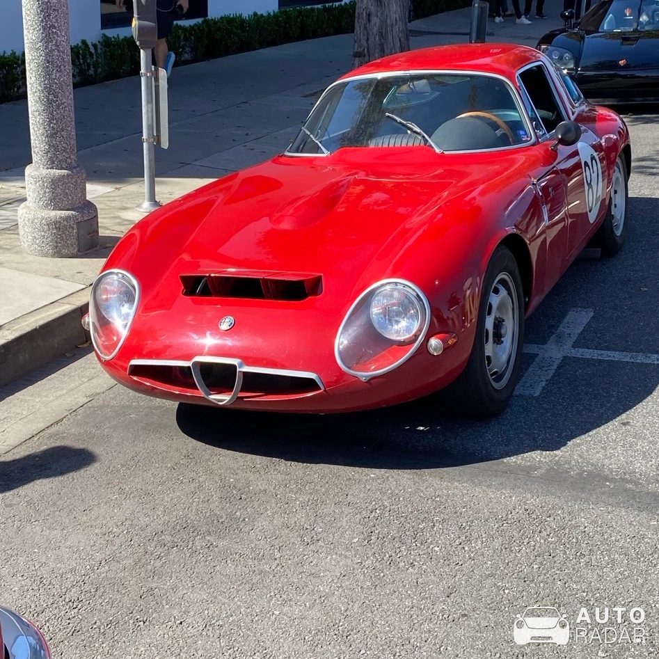 Alfa Romeo TZ1 spotted in Beverly Hills
