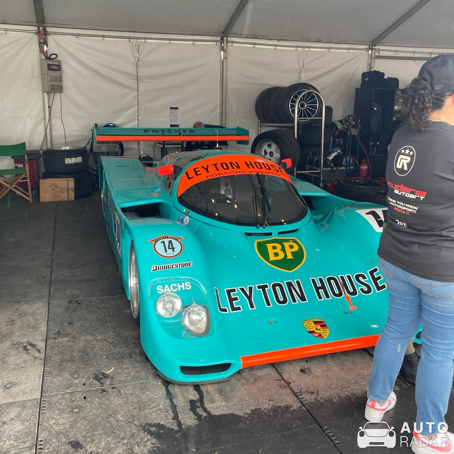 Porsche 962C spotted in Urrbrae
