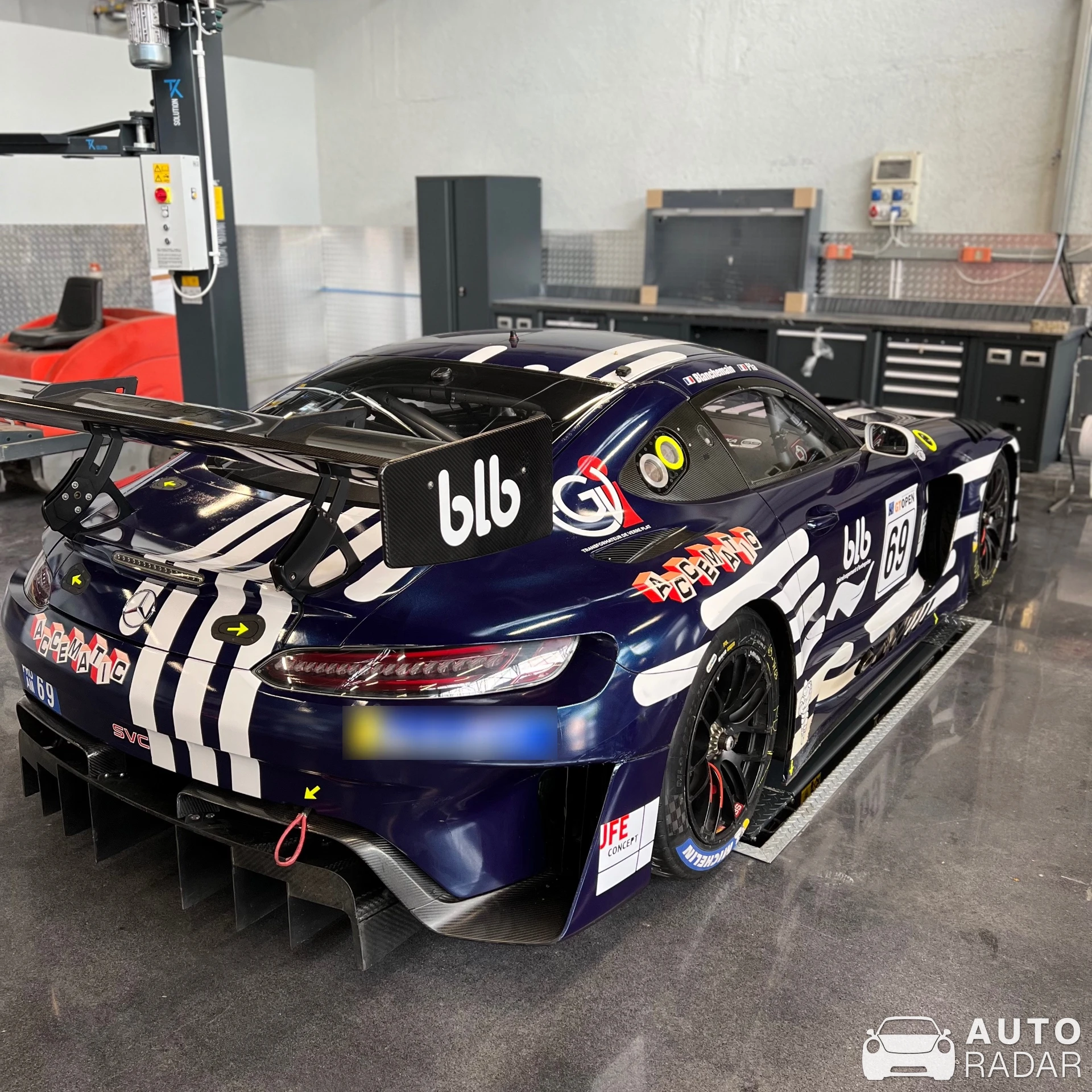 Mercedes-AMG GT3 Evo spotted in Sedico, Italia