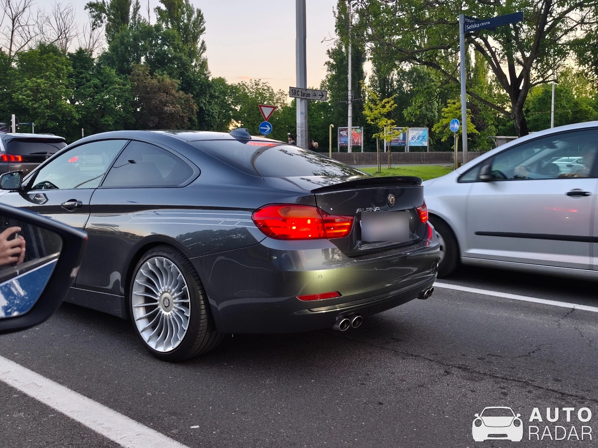 Alpina B4 spotted in Zagreb