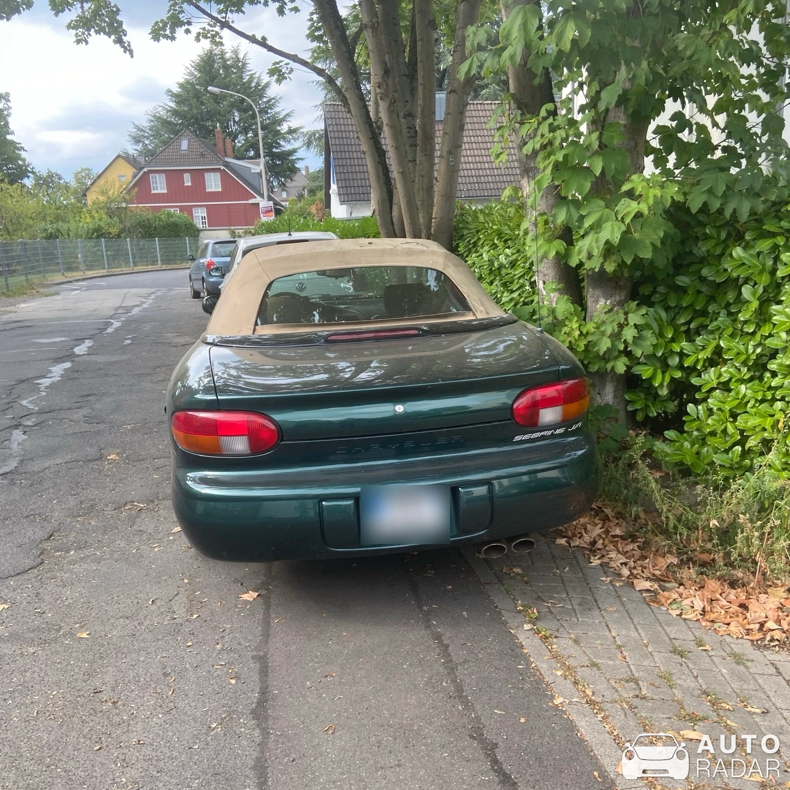 Chrysler Sebring Convertible 1997 spotted in Bad Honnef