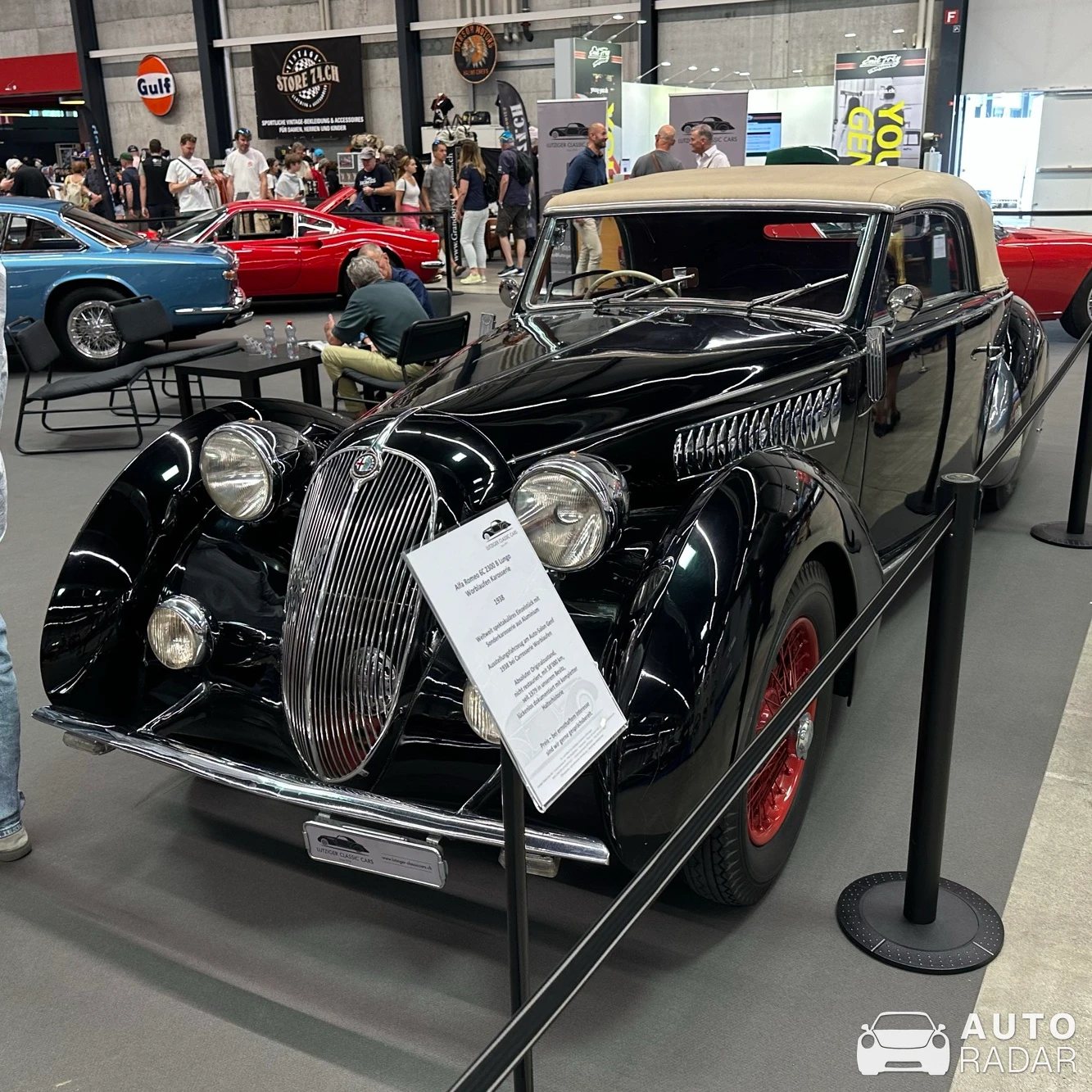 Alfa Romeo 6C 2300 Pescara spotted in Luzern