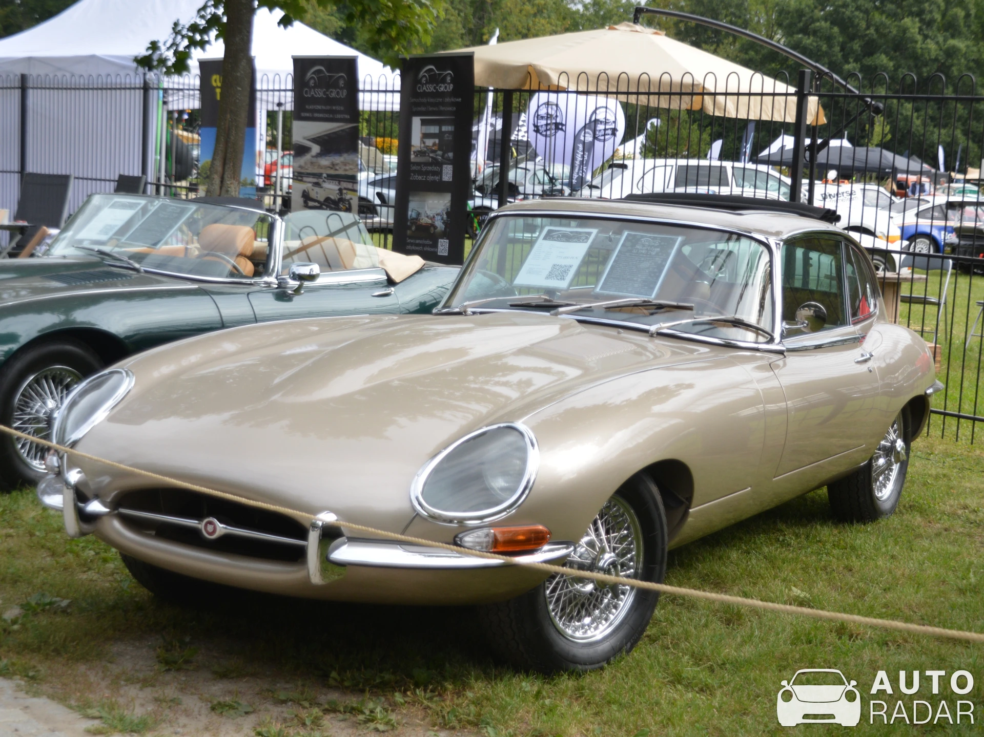Jaguar E-Type Series 1 Coupe spotted