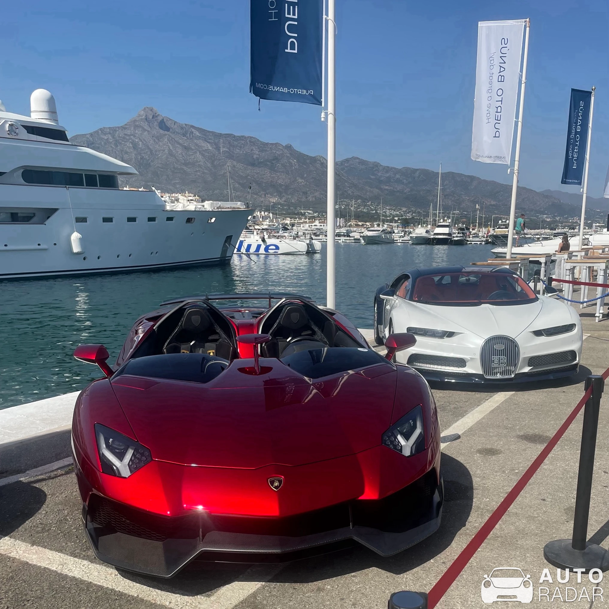 Lamborghini Aventador J spotted in Marbella