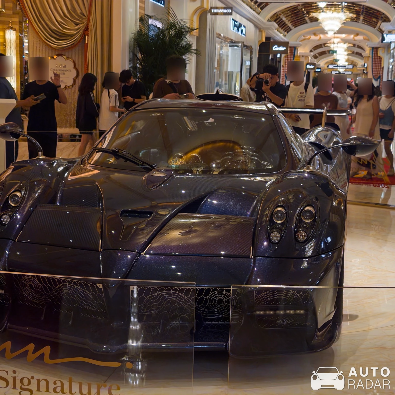 Pagani Huayra Imola Roadster 'Nāga' spotted in Cotai