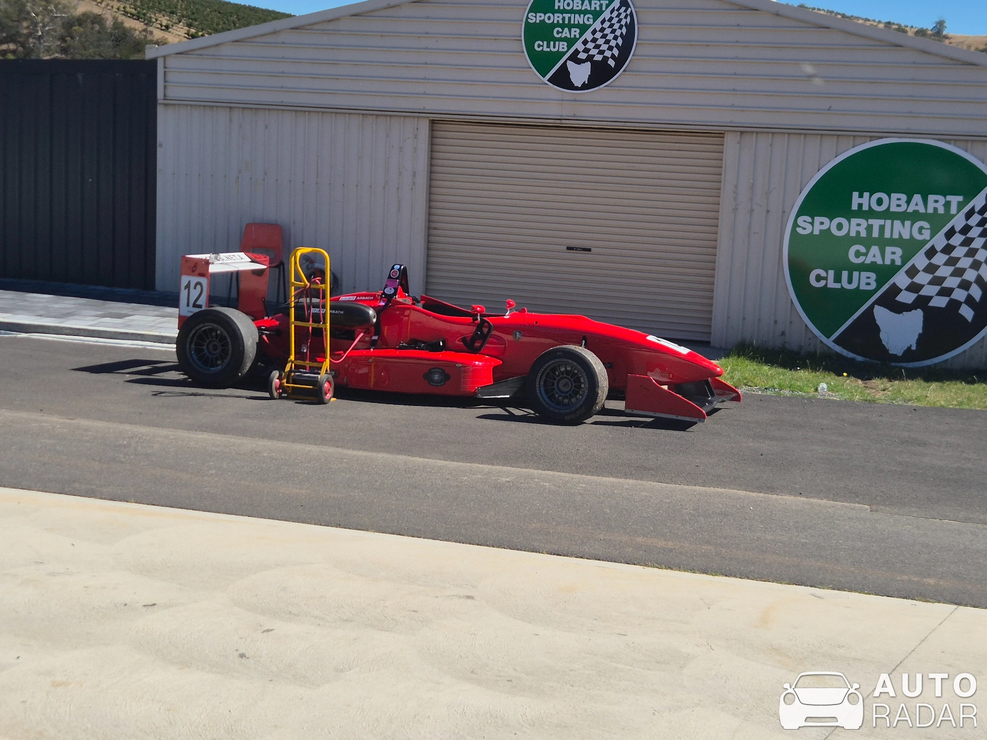 Dallara F312 spotted in Hobart