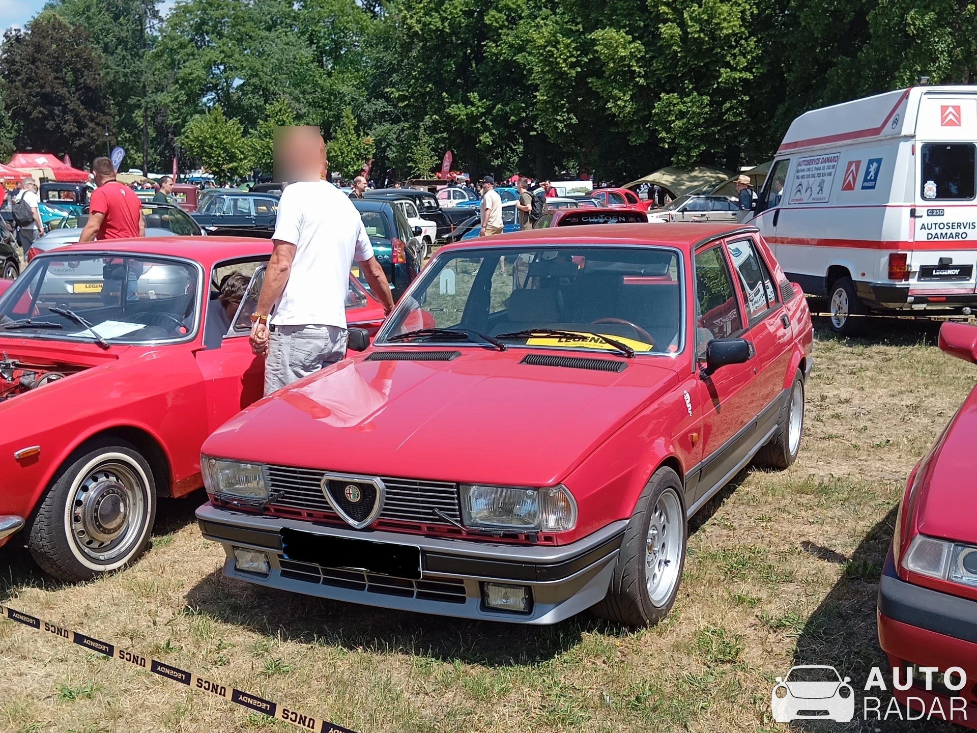 Alfa Romeo Alfetta spotted in Praha