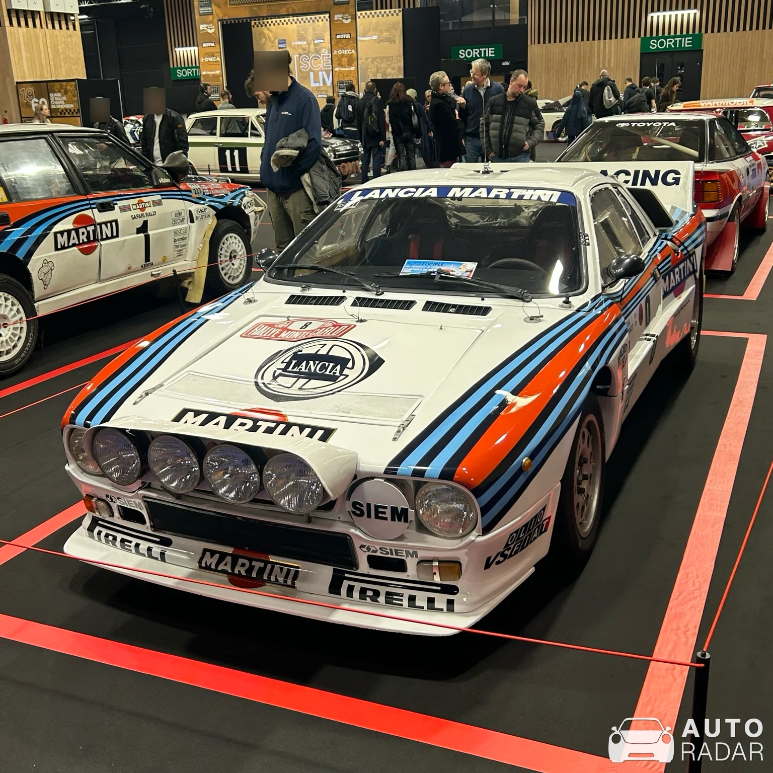 Lancia Rally 037 spotted in Paris, France