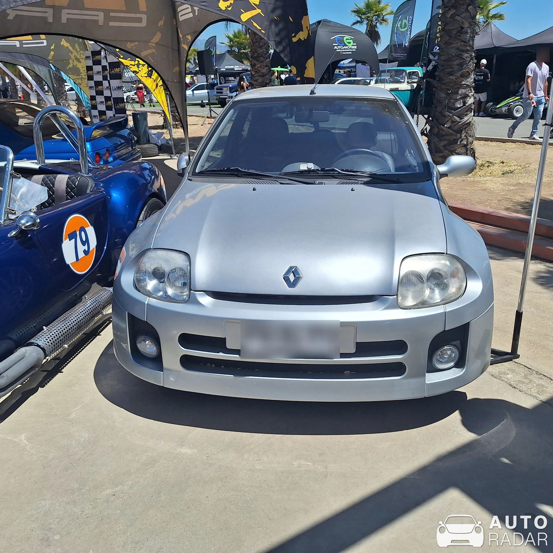 Renault Clio V6 spotted in Codegua, Chile