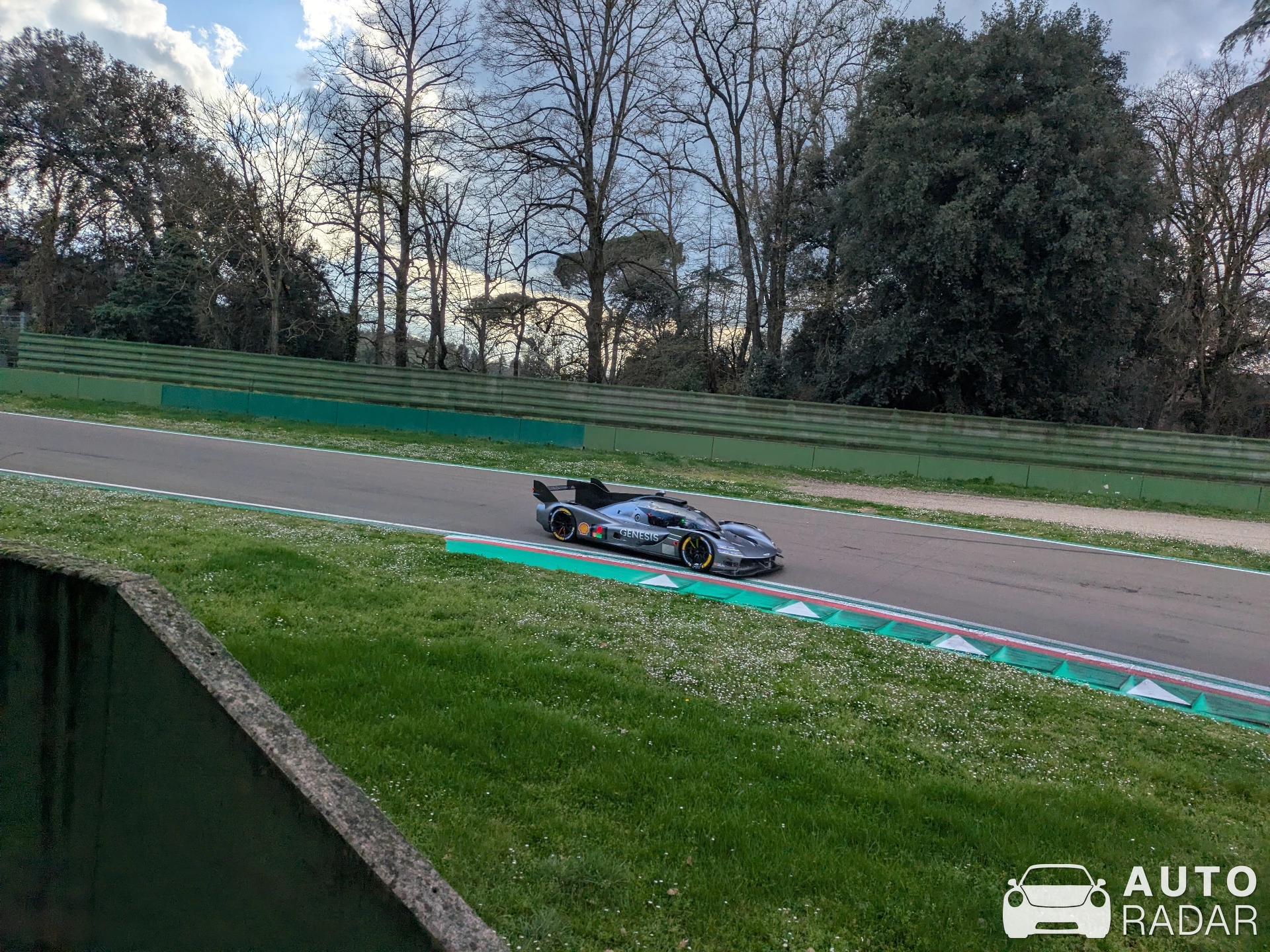 Genesis GMR spotted in Imola