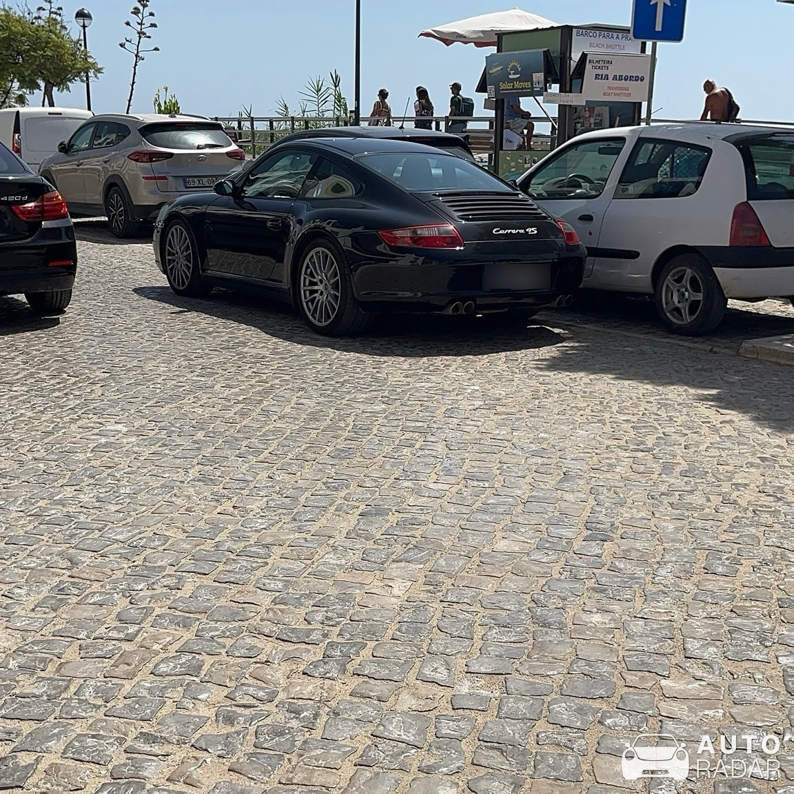 Porsche 997 Carrera 4S spotted in Tavira