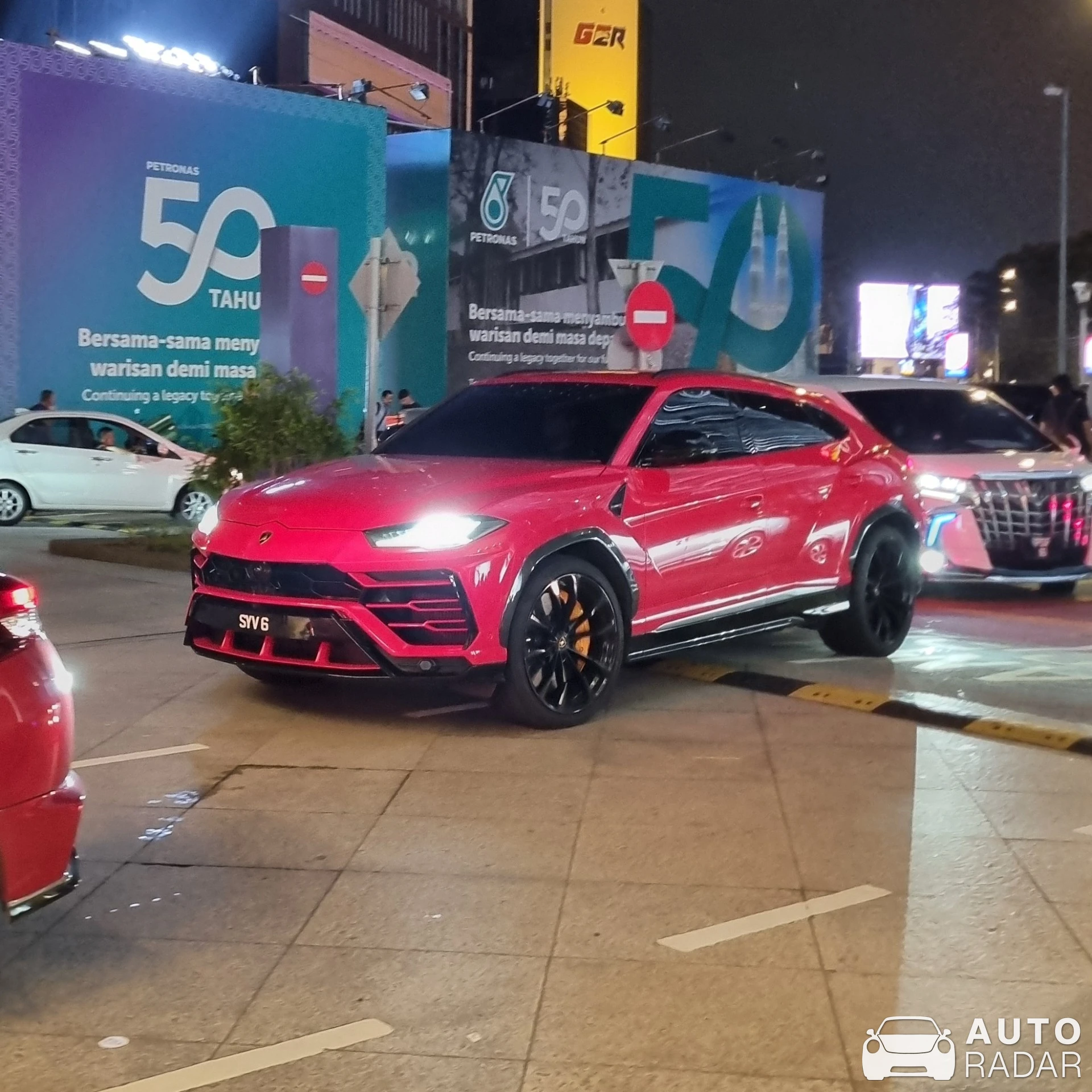 Lamborghini Urus spotted in Kuala Lumpur, Malaysia