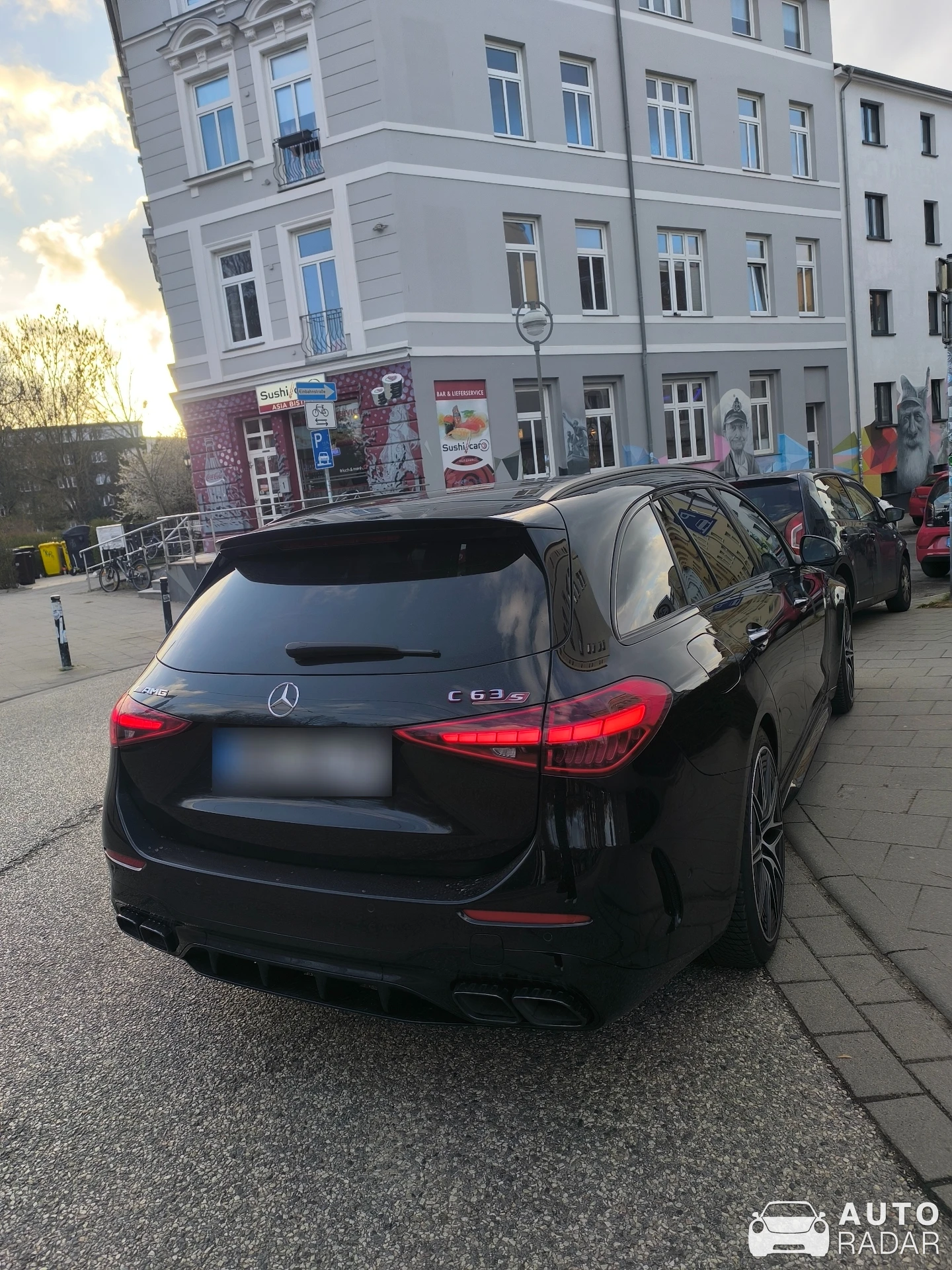 Mercedes-AMG C 63 S E-Performance Estate S206 spotted in Rostock