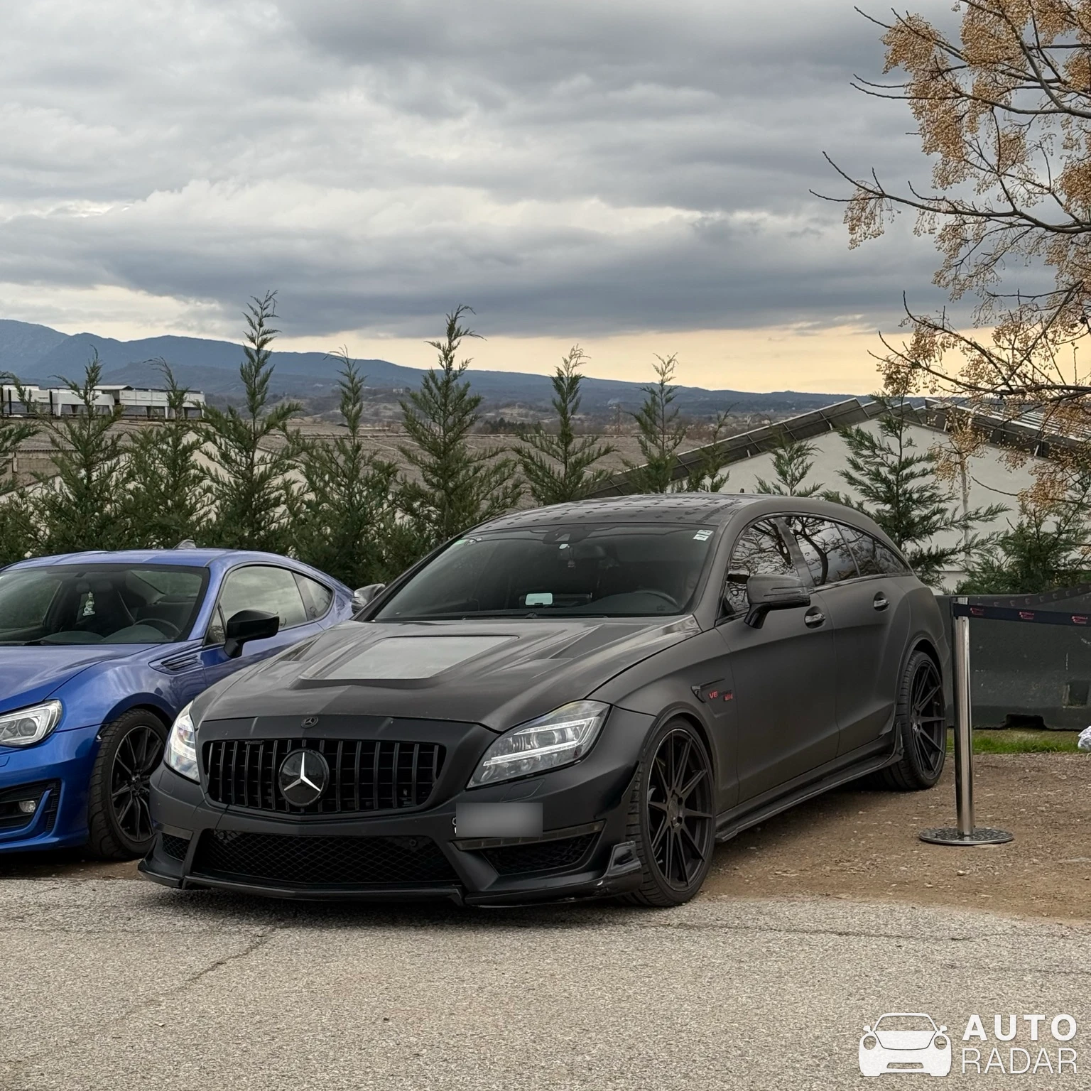 Mercedes-Benz CLS 63 S AMG X218 Shooting Brake spotted in Vic