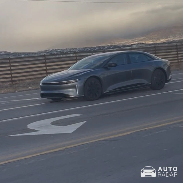 Lucid Air spotted in Saratoga Springs, United States