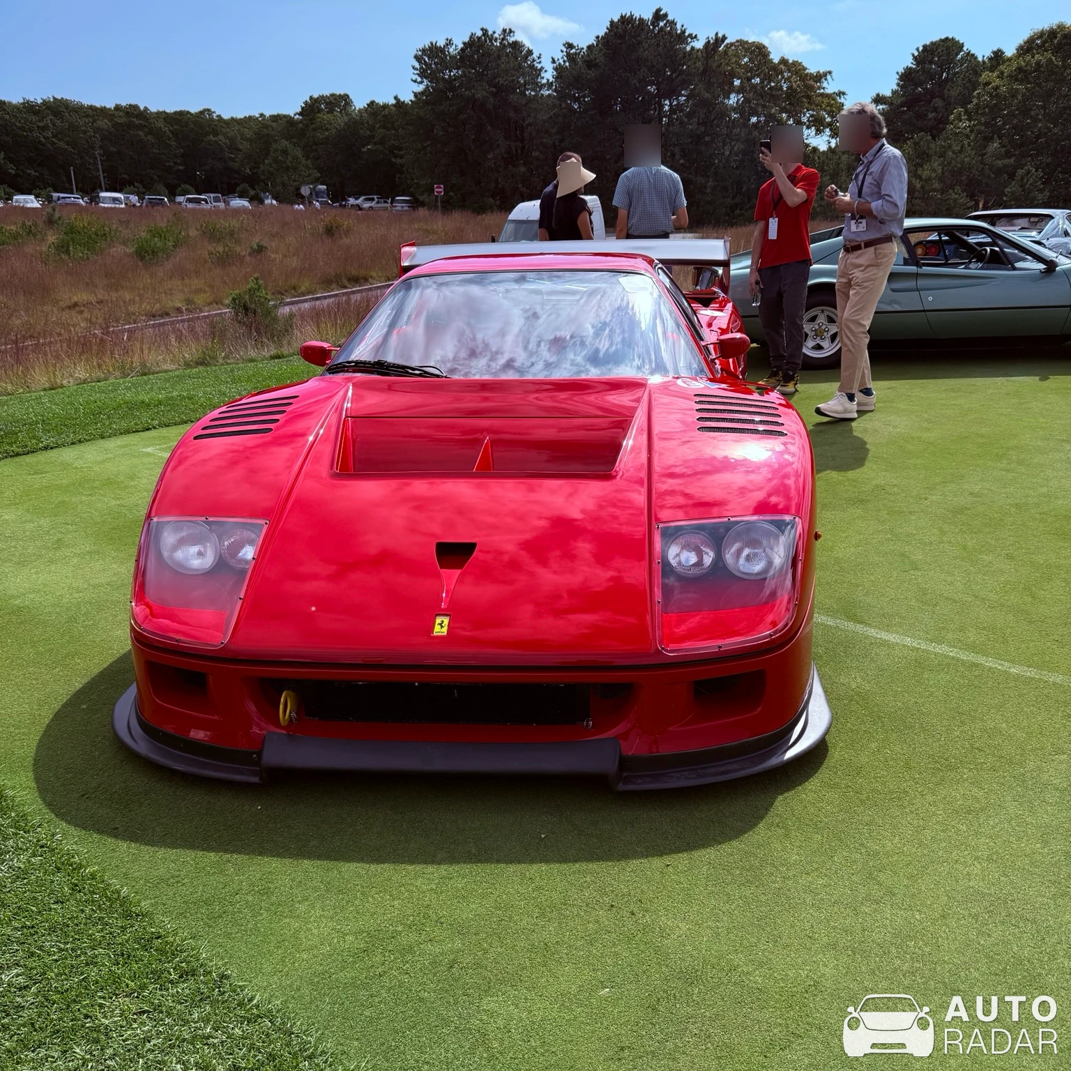 Ferrari F40 LM Michelotto spotted in East Hampton