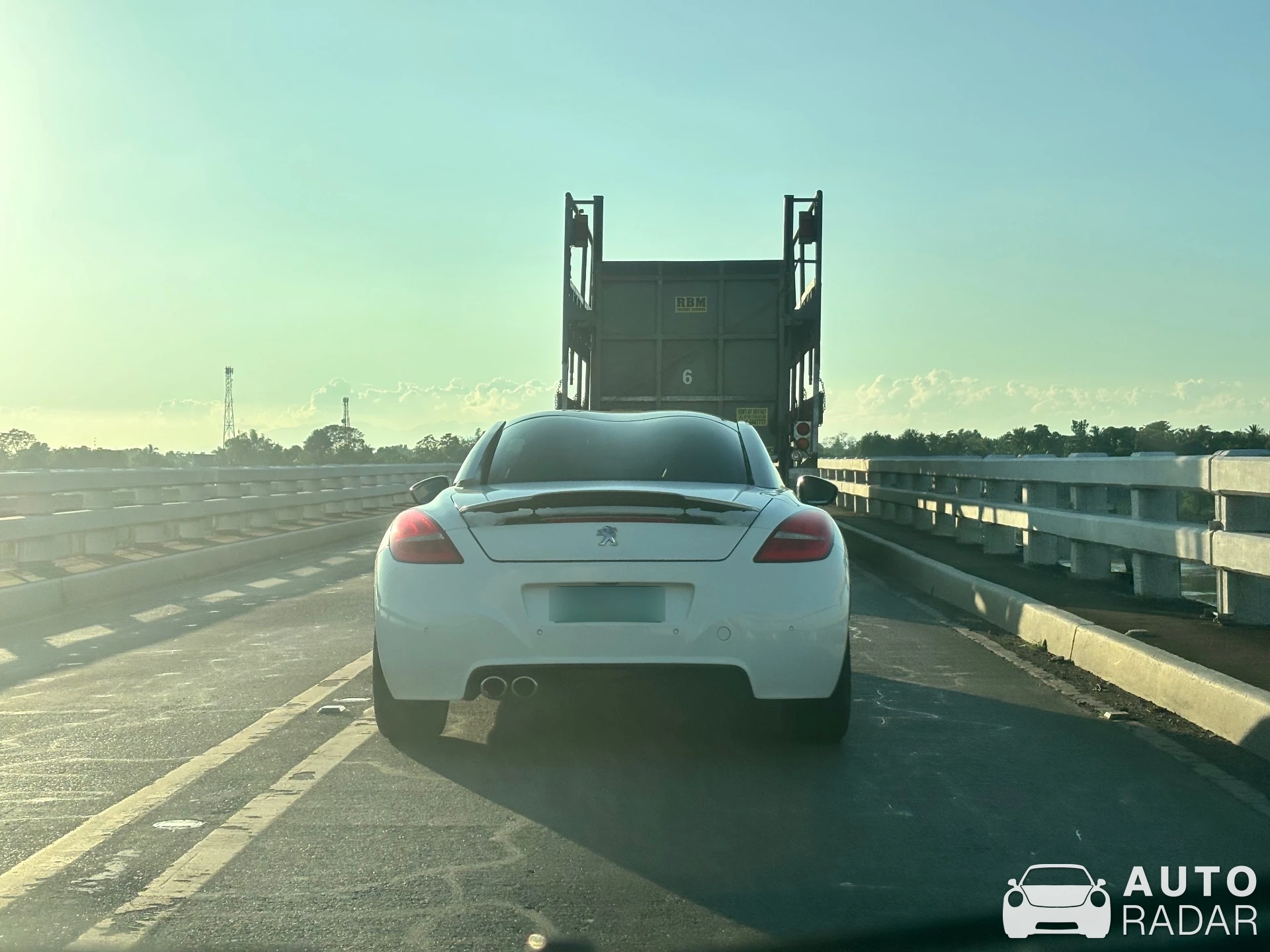 Peugeot RCZ spotted in Naguilian, Philippines