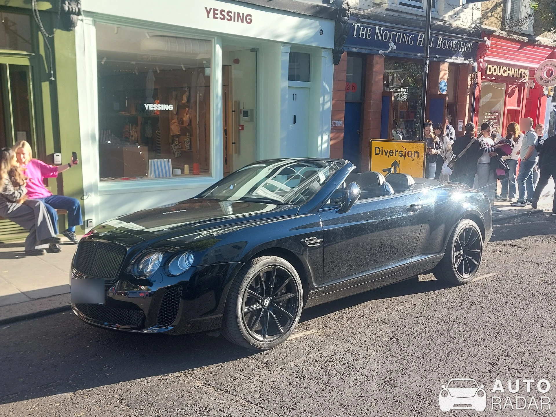 Bentley Continental Supersports Convertible spotted in London