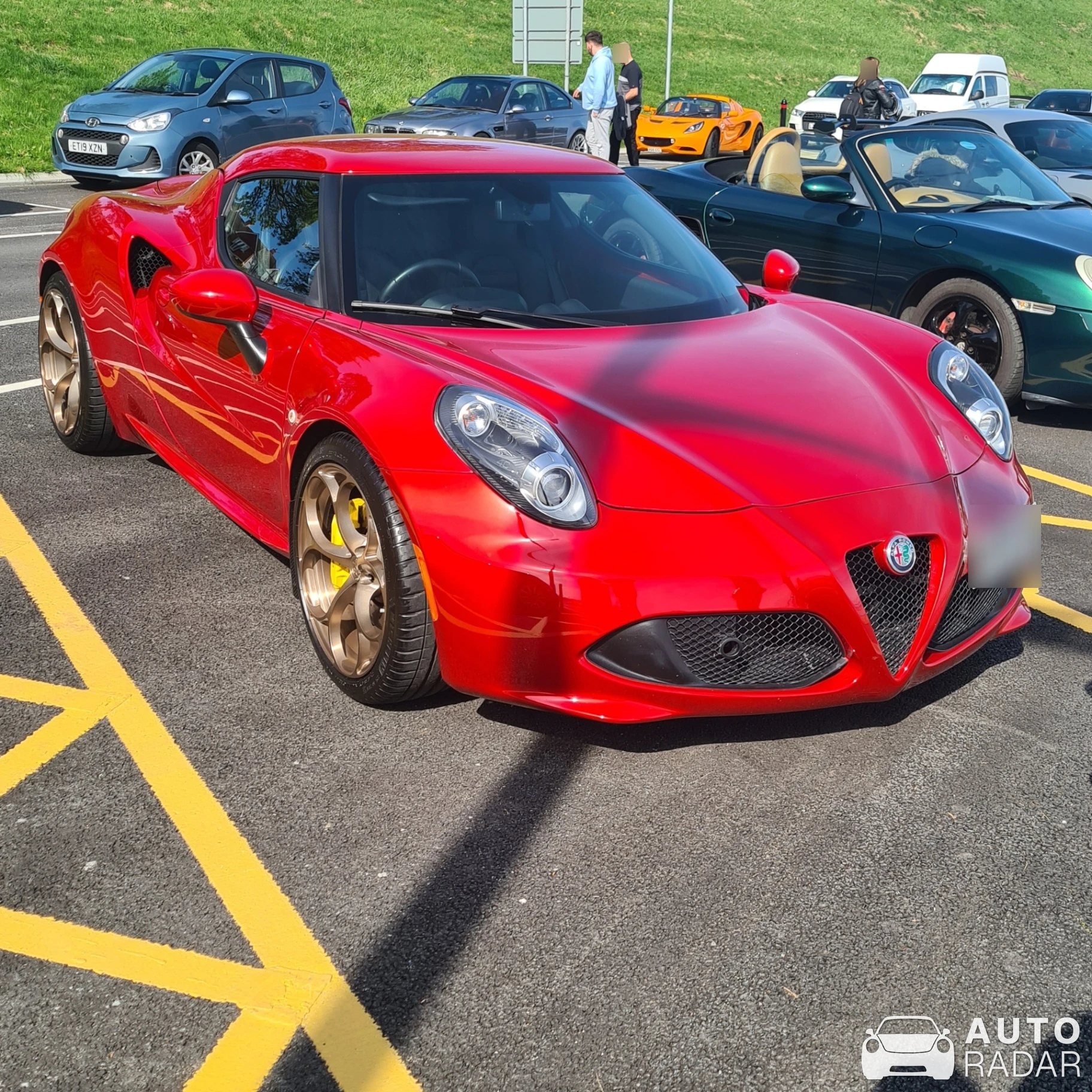 Alfa Romeo 4C Coupé spotted in Rhos on Sea, United Kingdom