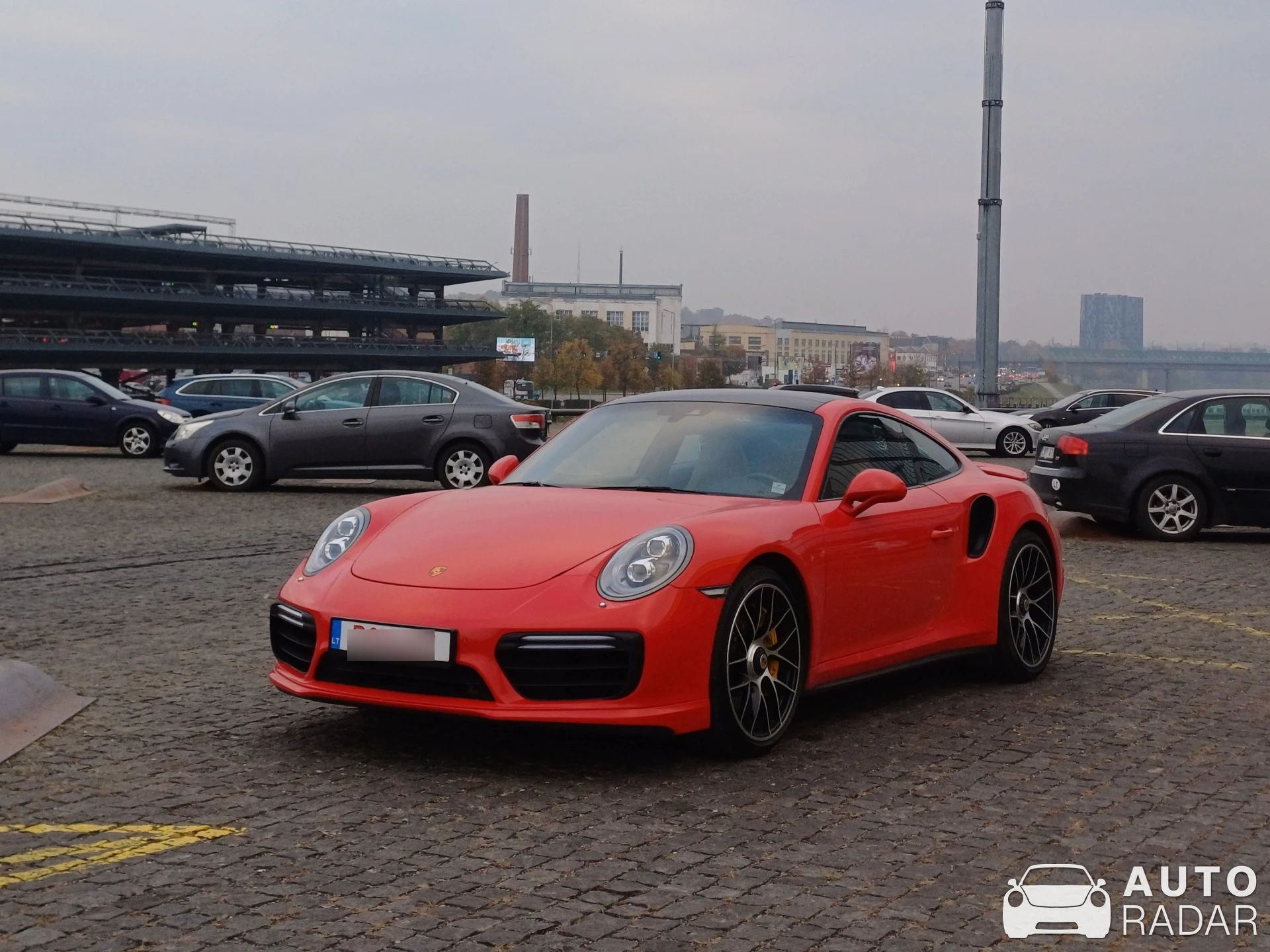 Porsche 991 Turbo S MkII spotted in Kaunas, Lithuania
